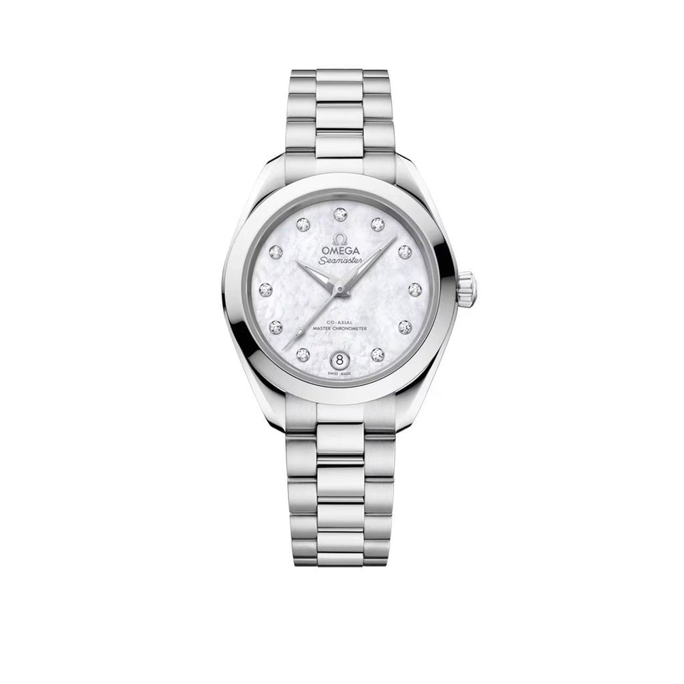 OMEGA Seamaster Aqua Terra 150m 30mm Automatic Watch at David M Robinson