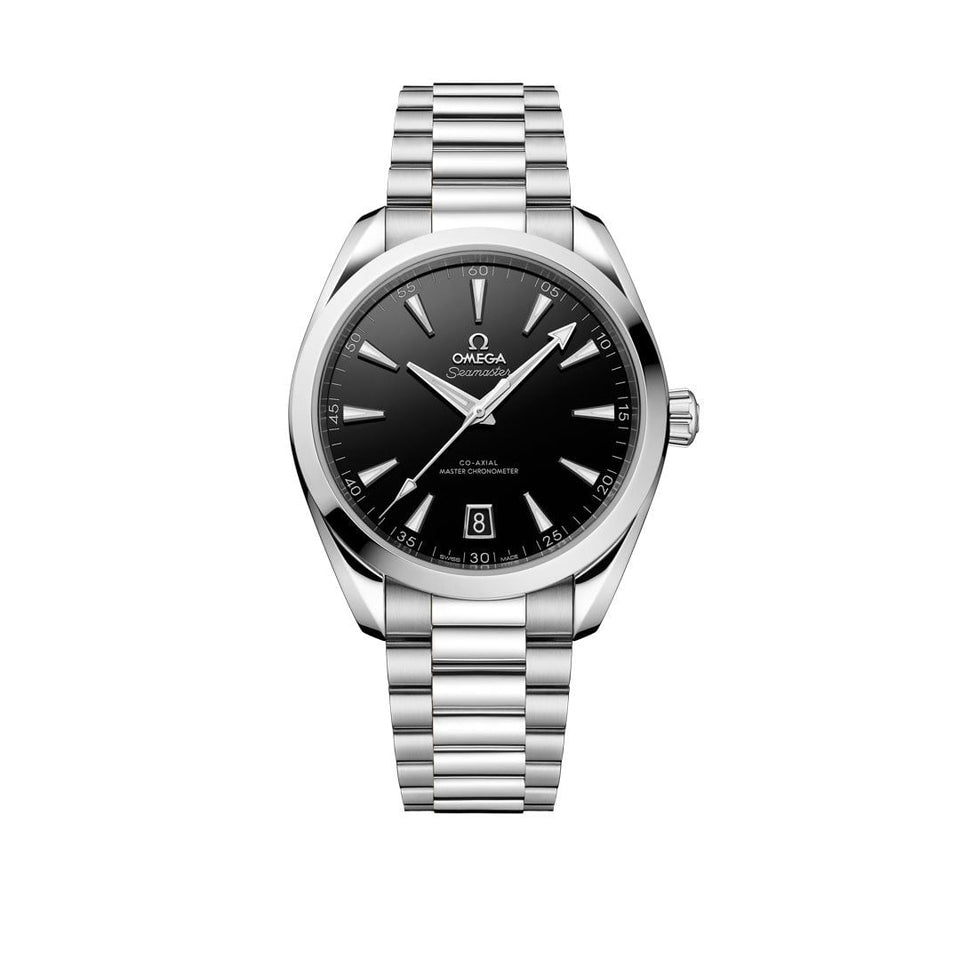 OMEGA Seamaster Aqua Terra 150m Steel Chronometer 41mm Watch O22010412101002 at DMR and the OMEGA Boutique Liverpool