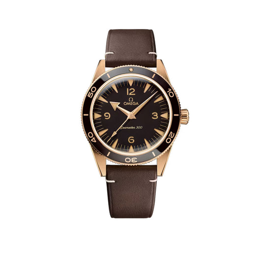OMEGA Seamaster 300 Bronze Gold Chronometer 41mm Watch