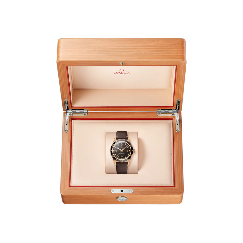 OMEGA Seamaster 300 Bronze Gold Chronometer 41mm Watch