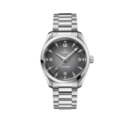 OMEGA Seamaster Railmaster 38mm Watch at David M Robinson