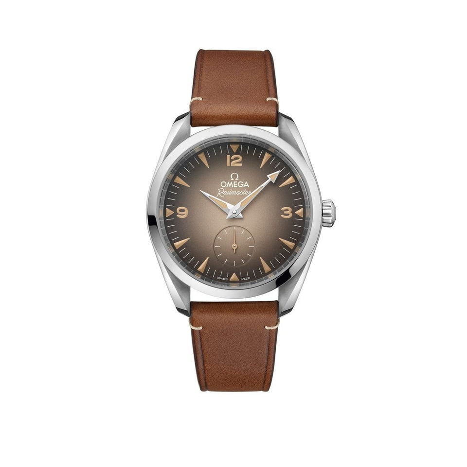 OMEGA Seamaster Railmaster Co-Axial Master Chronometer 38mm Watch at DMR and the OMEGA Boutique Liverpool