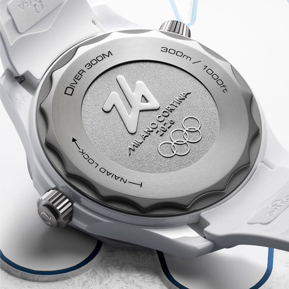 OMEGA Seamaster Diver 300M Milano Cortina 2026 Watch at DMR and the OMEGA Boutique Liverpool