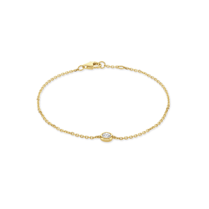 Elodie Yellow Gold Diamond Bracelet