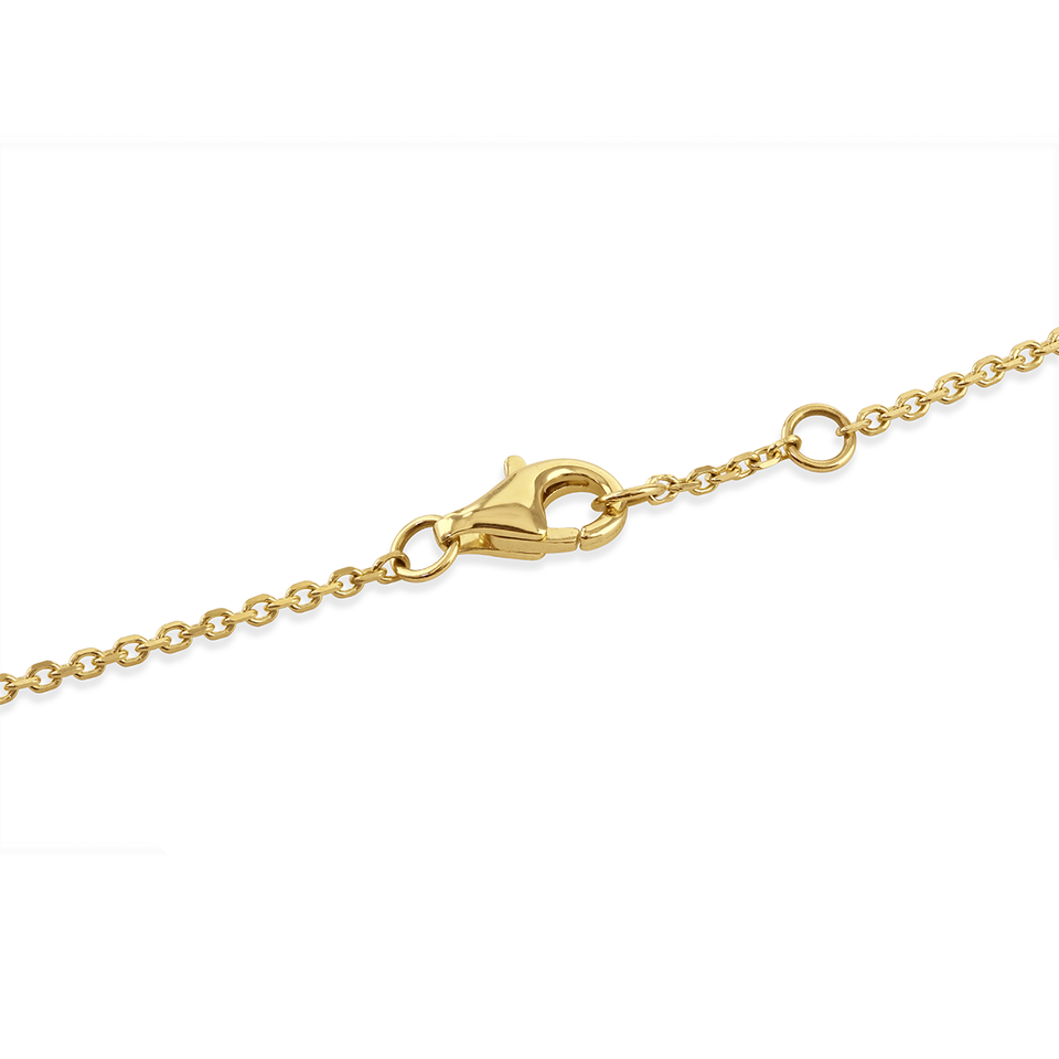 Cleo Yellow Gold Diamond Pendant