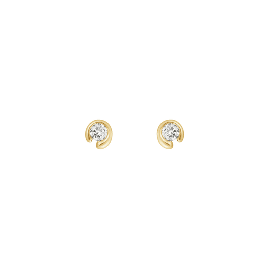 Mercy 18ct Yellow Gold Stud Earrings