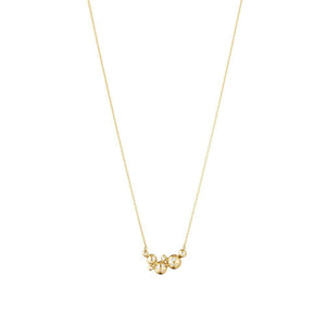 Moonlight Grapes Yellow Gold & Diamond Pendant