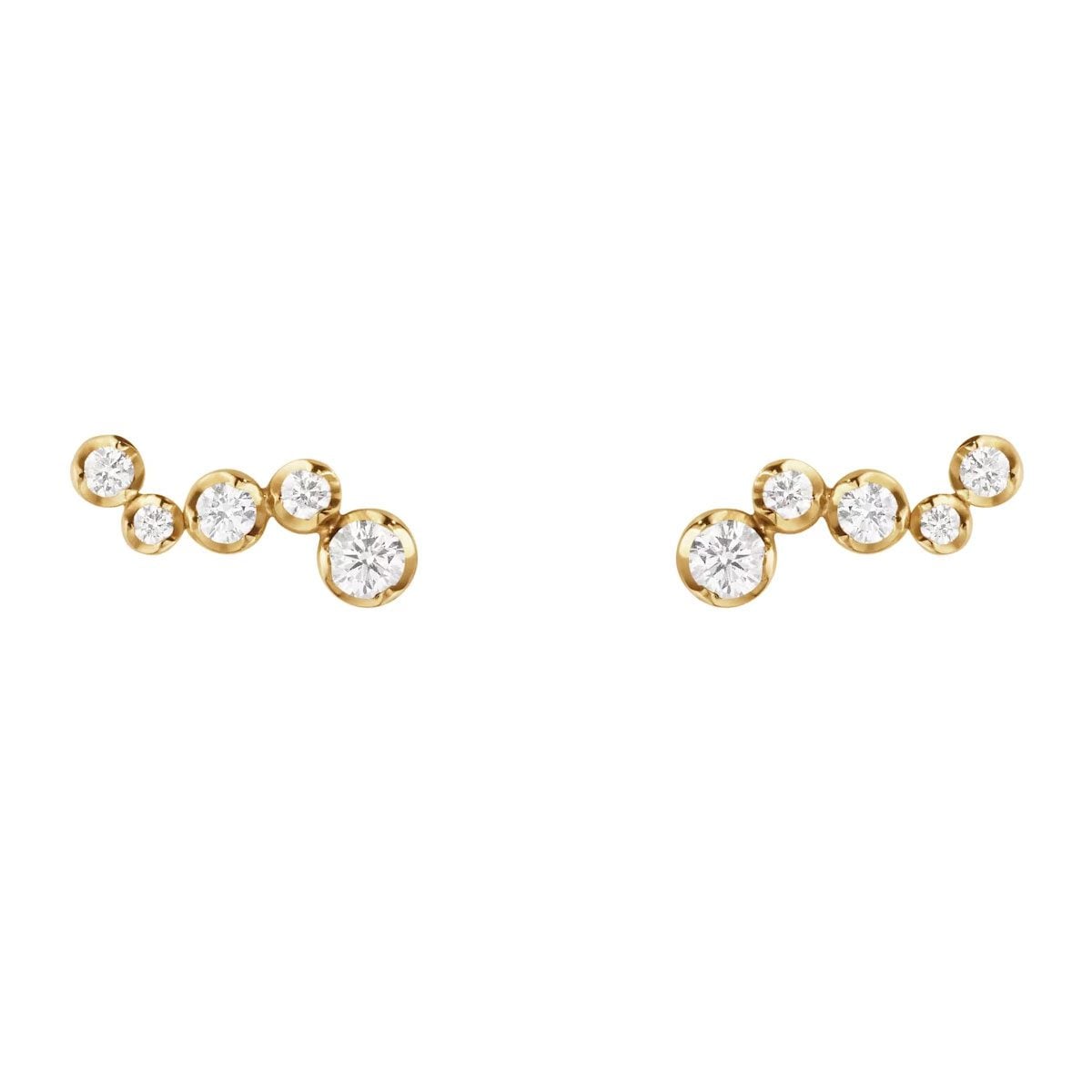 Signature Diamonds 18ct Yellow Gold Stud Earrings at David M Robinson