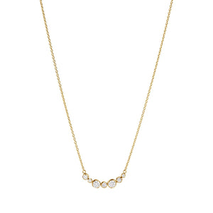 Signature Diamonds Yellow Gold Pendant