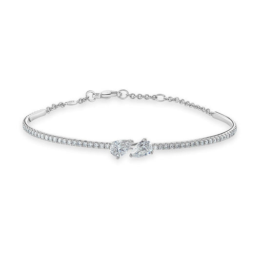DMR Ditto White Gold Diamond Bangle