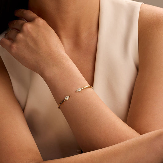 DMR Ditto Diamond Torque Bangle