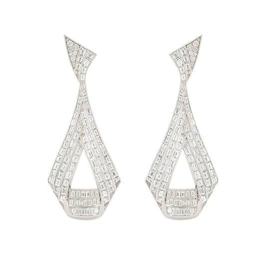 Shop White Gold Diamond Earrings at DMR