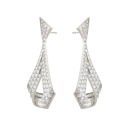 Shop White Gold Diamond Earrings at DMR