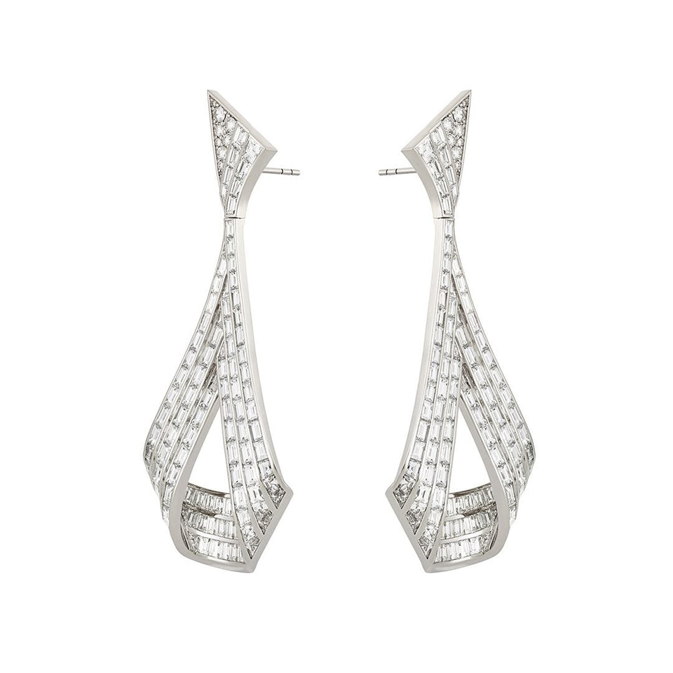 Shop White Gold Diamond Earrings at DMR