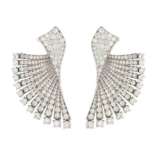 Shop White Gold Diamond Earrings at DMR