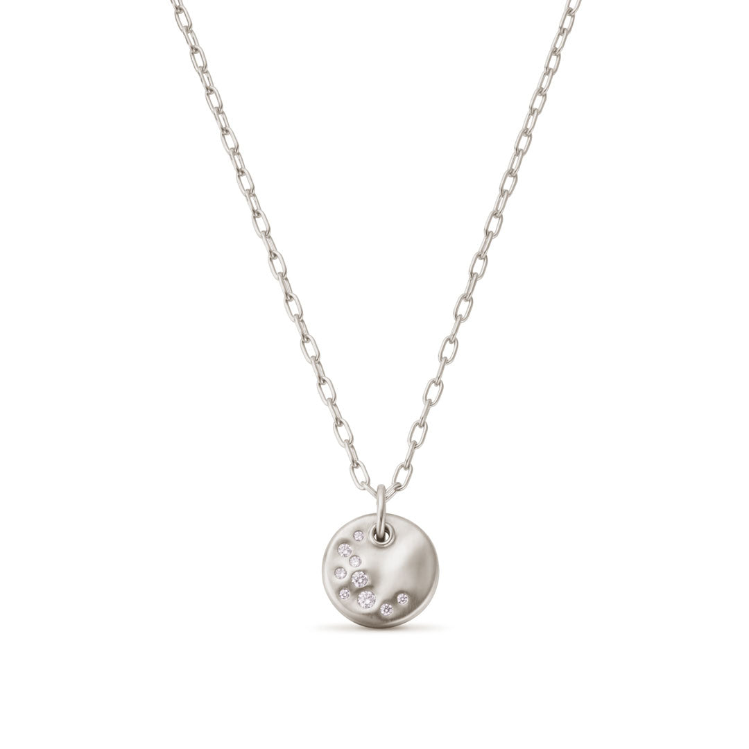 Cloud Nine 18ct White Gold Diamond Medallion
