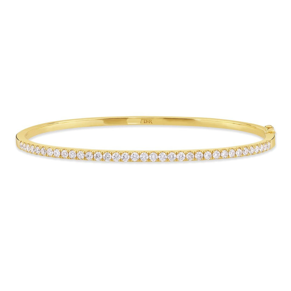 Love Lines Diamond Bangle at DMR