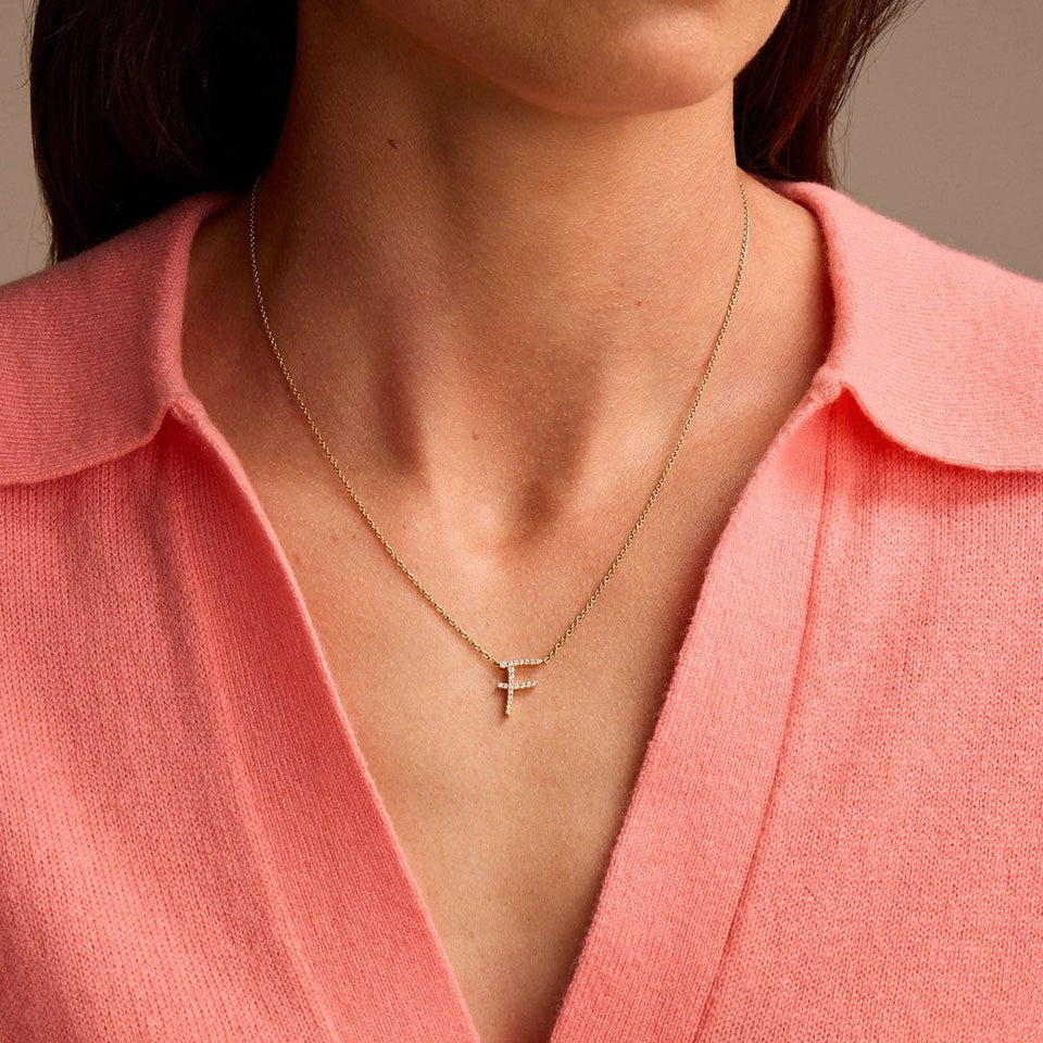 Initial Diamond Pendant at DMR