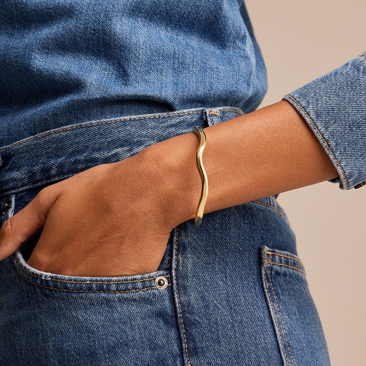 Yellow Gold Bangle at DMR