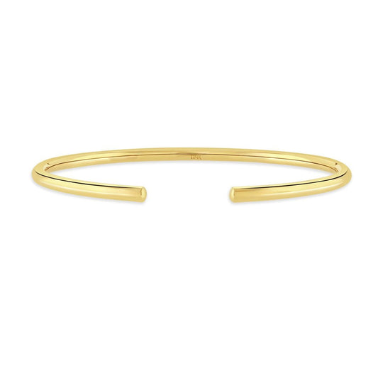 18ct Yellow Gold Flex Bangle at DMR