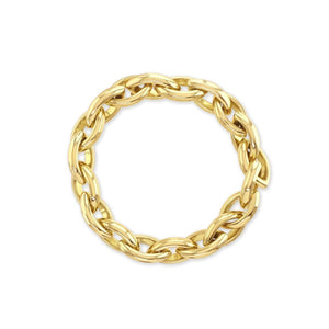 Giallo Yellow Gold Marquise Link Bracelet