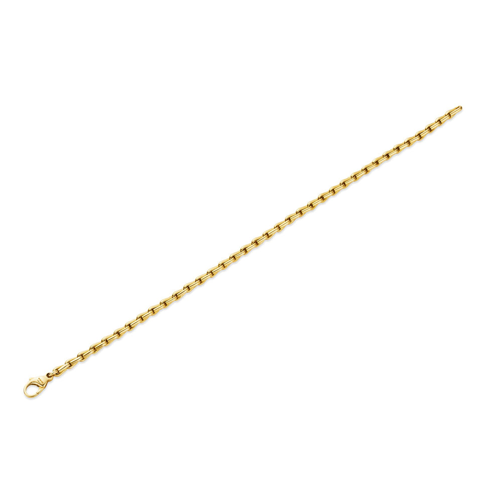 Giallo 18ct Yellow Gold Link Bracelet at David M Robinson
