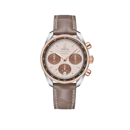 OMEGA Speedmaster 38 Co-Axial Chronometer 38mm Watch O32428385002002 at DMR and the OMEGA Boutique Liverpool