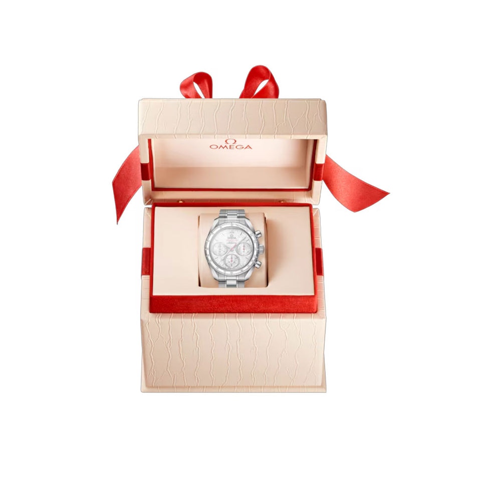 OMEGA Speedmaster Steel Chronograph 38mm Watch at DMR and the OMEGA Boutique Liverpool