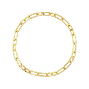 Giallo Yellow Gold Link Necklace