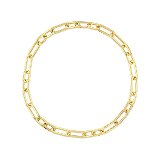 Giallo Yellow Gold Chain Necklace at DMR