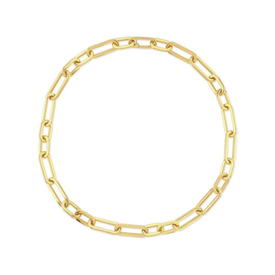 Giallo Yellow Gold Chain Necklace at DMR