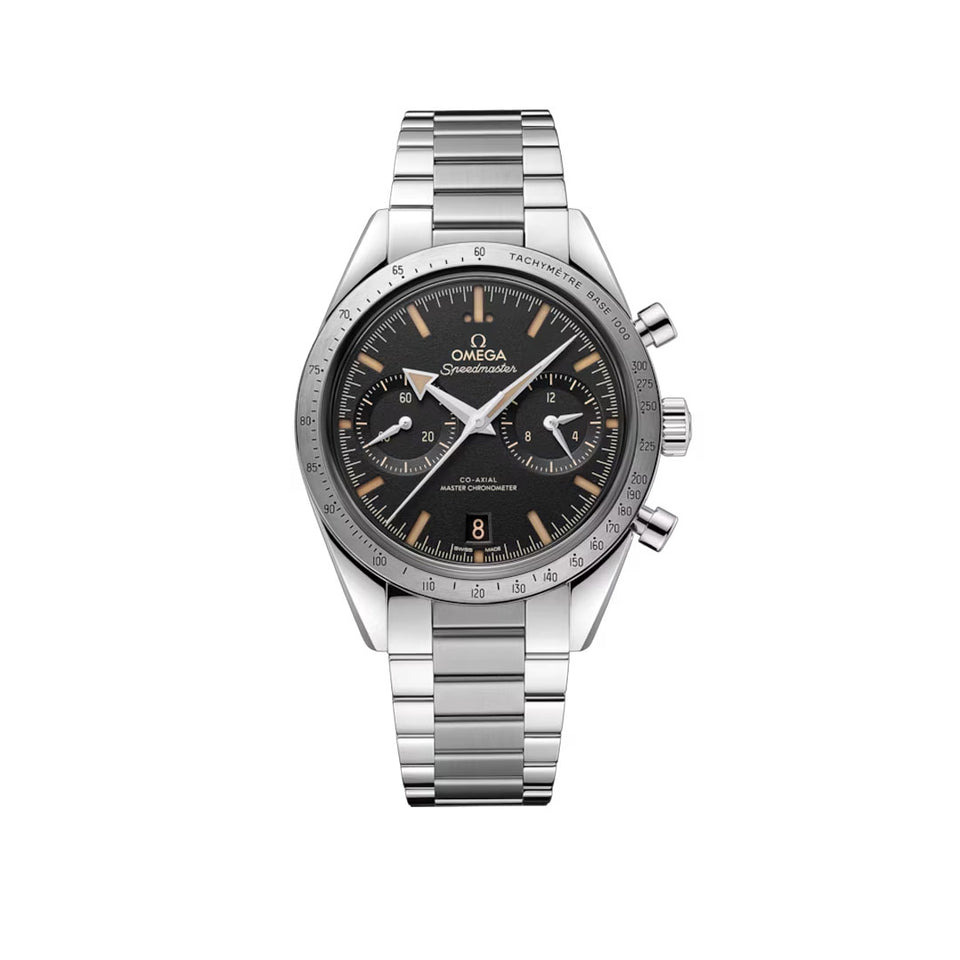 OMEGA Speedmaster '57 Steel Chronograph 40mm Watch at DMR and the OMEGA Boutique Liverpool