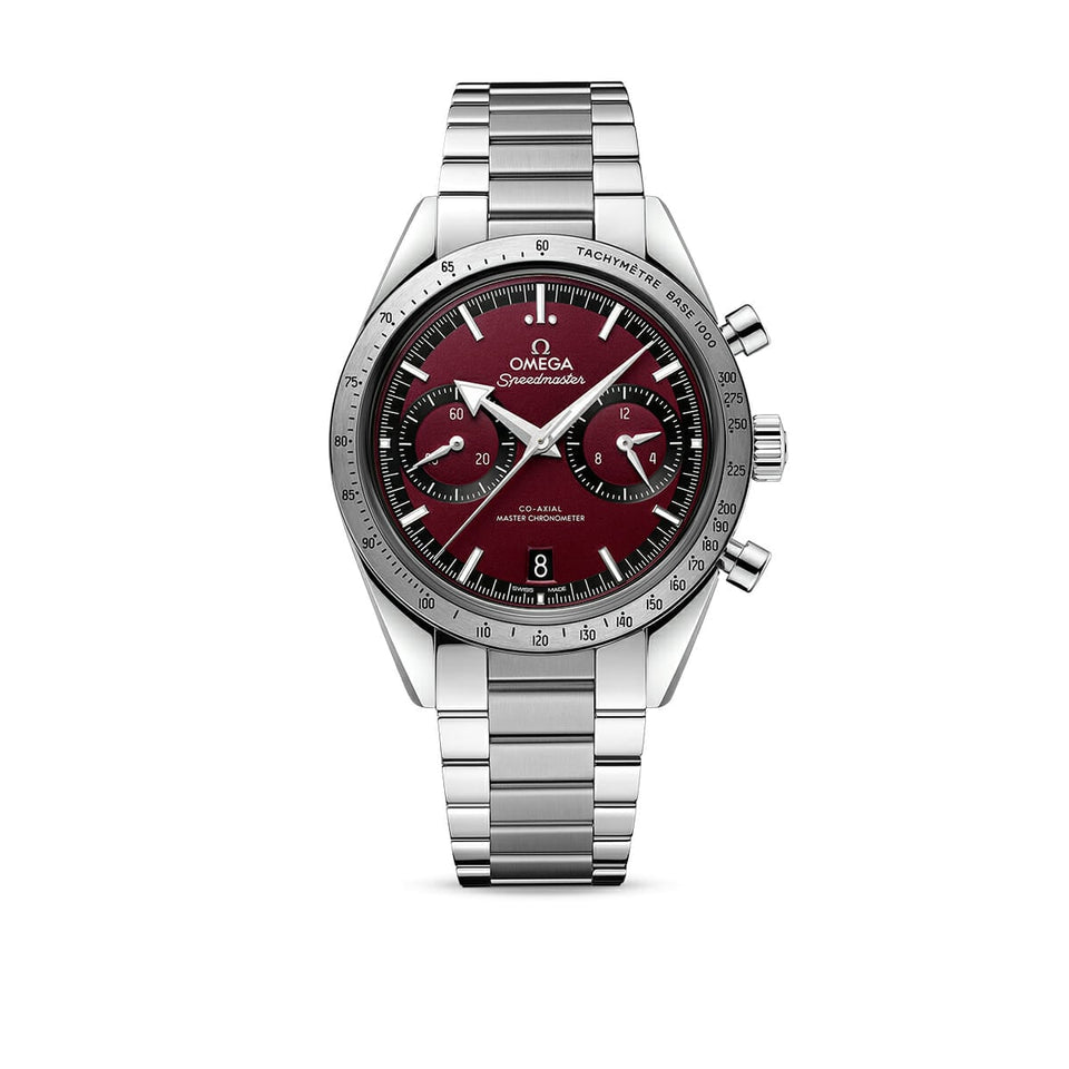 OMEGA Speedmaster '57 Steel Chronograph 40mm Watch at David M Robinson