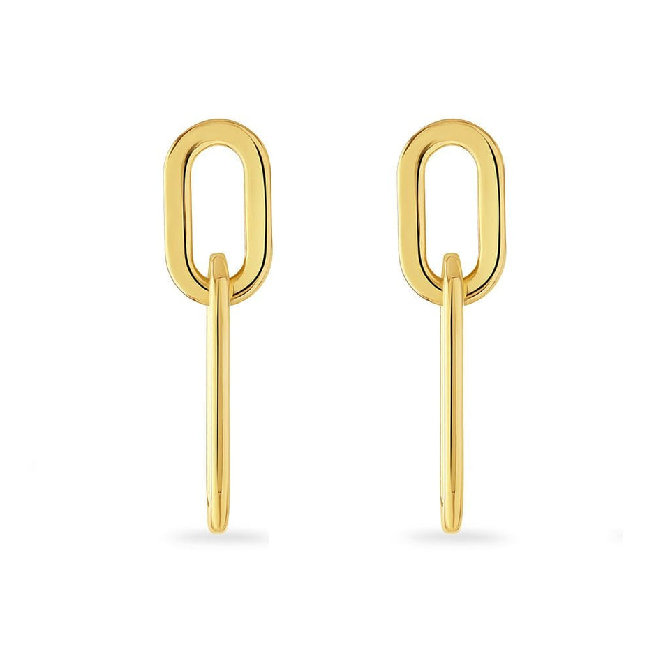 Giallo Yellow Gold Earrings at DMR