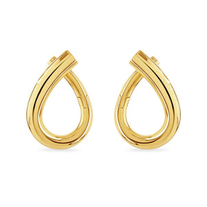 18ct Yellow Gold Hinged Hoop Earrings