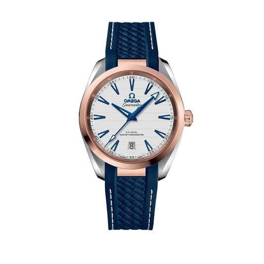 OMEGA Seamaster Aqua Terra 150M Master Chronometer 38mm Watch O22022382002001 at DMR and the OMEGA Boutique Liverpool