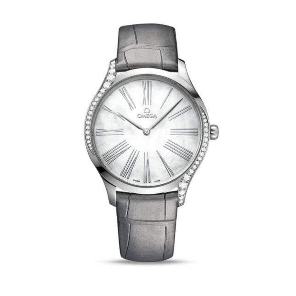 OMEGA De Ville Tresor Quartz 39mm Watch O42818396005001 at DMR and the OMEGA Boutique Liverpool