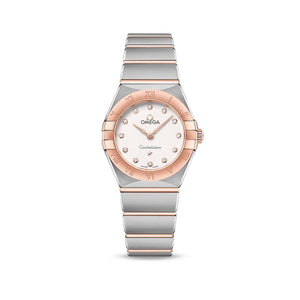 OMEGA Constellation Quartz Steel Sedna&trade; Gold 25mm Watch