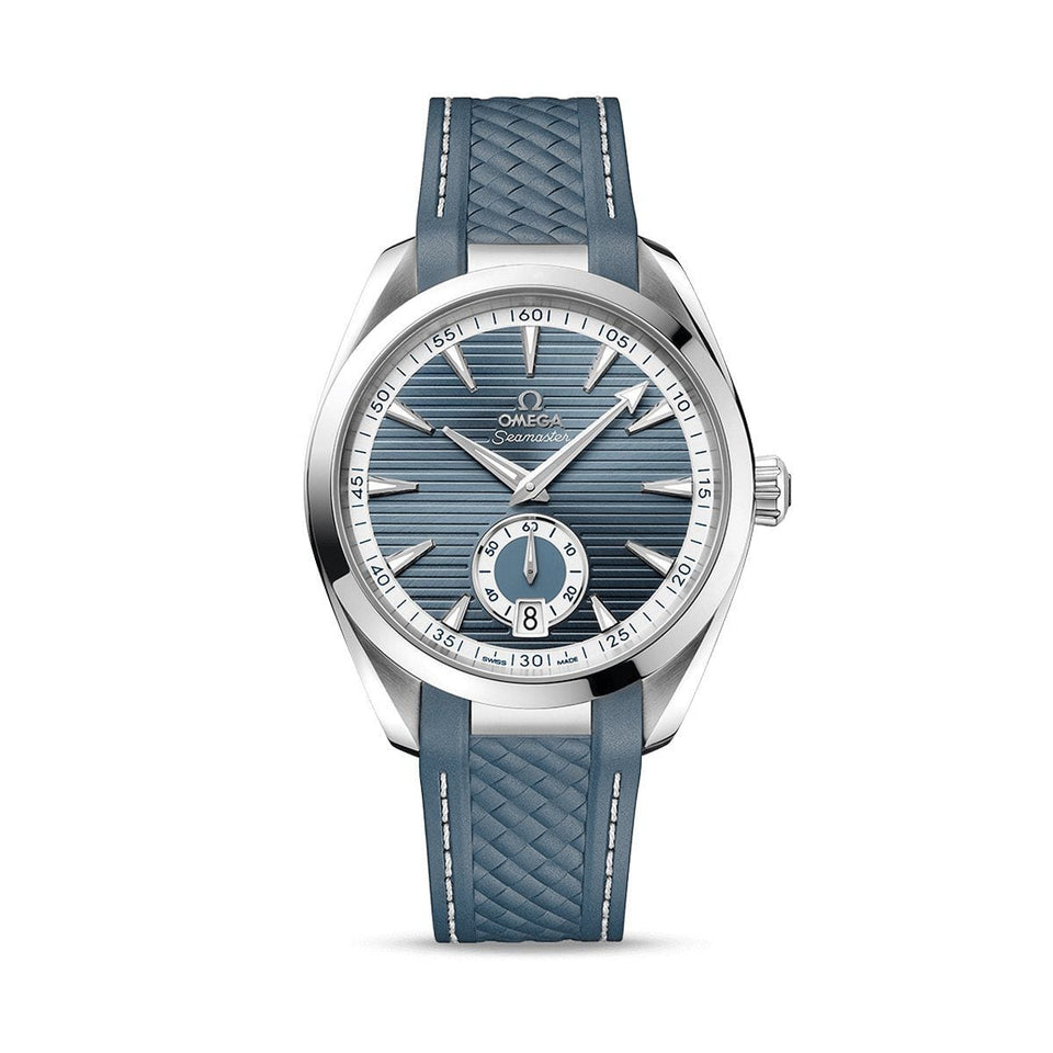 OMEGA Seamaster Aqua Terra 150M Steel Chronometer 41mm Watch O22012412103005 at DMR and the OMEGA Boutique Liverpool
