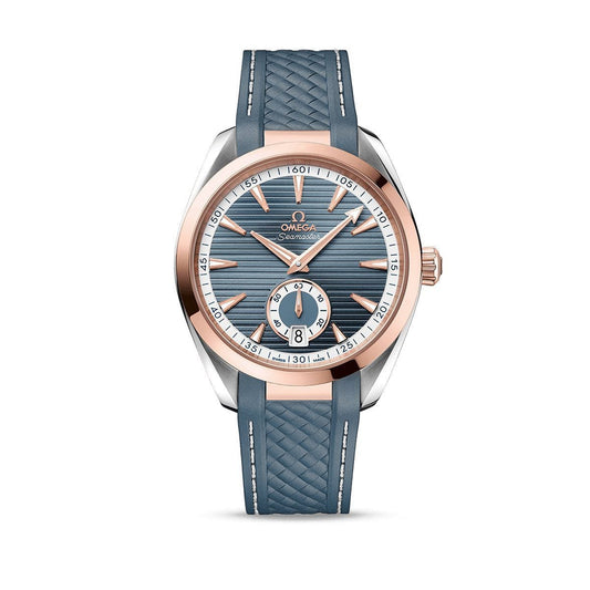 OMEGA Seamaster Aqua Terra 150M Small Seconds 38mm Watch O22022412103001 at DMR and the OMEGA Boutique Liverpool