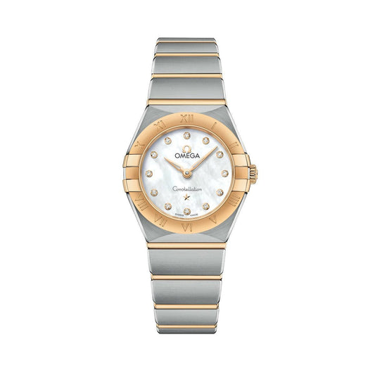 OMEGA Constellation Quartz 25mm Watch O13120256055002 at DMR and the OMEGA Boutique Liverpool