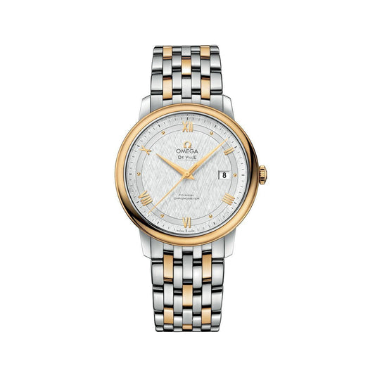 OMEGA De Ville Prestige Co-Axial Chronometer 39.5mm Watch O42420402002001 at DMR and the OMEGA Boutique Liverpool