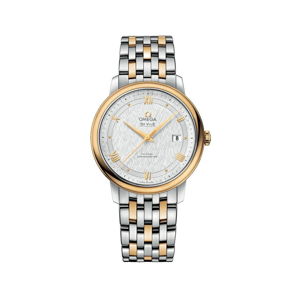 OMEGA De Ville Prestige Co-Axial Chronometer 39.5mm Watch O42420402002001 at DMR and the OMEGA Boutique Liverpool