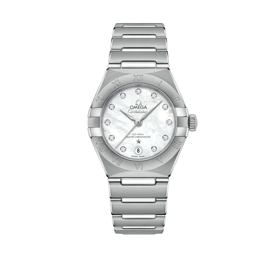 OMEGA Constellation Co-Axial Master Chronometer 29mm Watch O13110292055001 at DMR and the OMEGA Boutique Liverpool