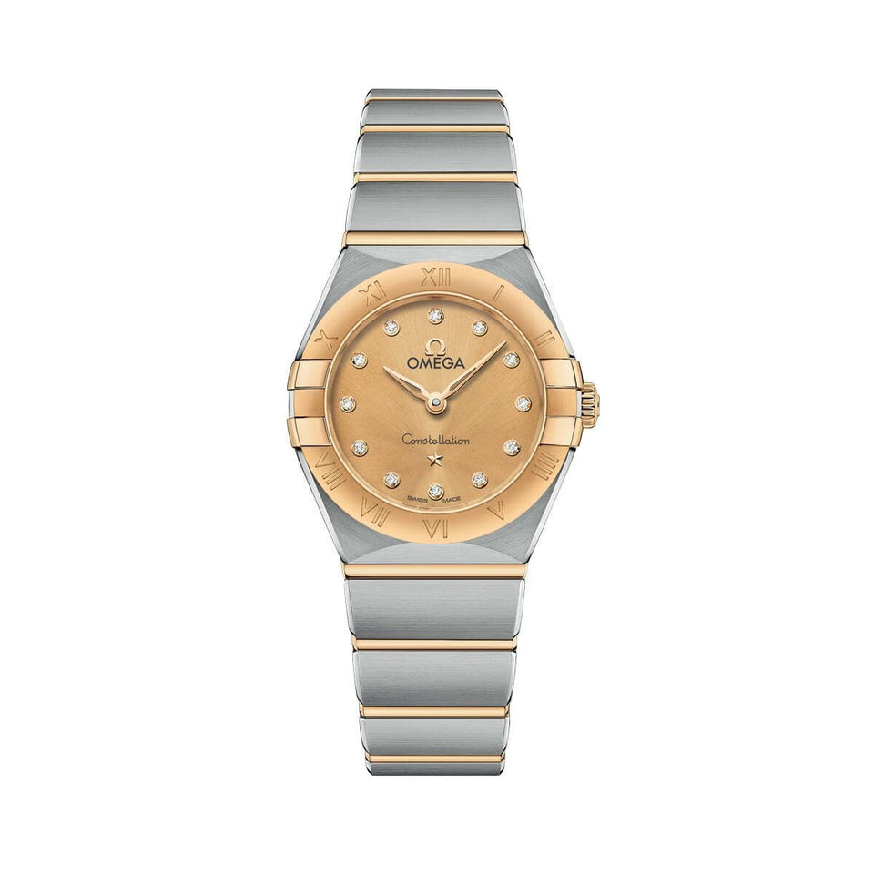 OMEGA Constellation Quartz 25mm Watch O13120256058001 at DMR and the OMEGA Boutique Liverpool
