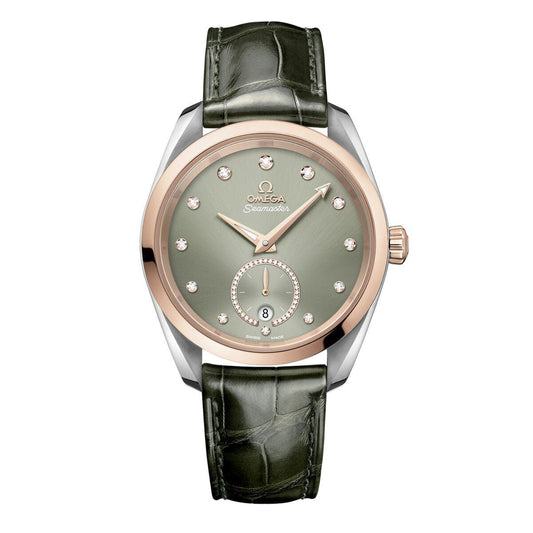 OMEGA Seamaster Aqua Terra 150M Co-Axial Master Chronometer 38mm Watch at DMR and the OMEGA Boutique Liverpool