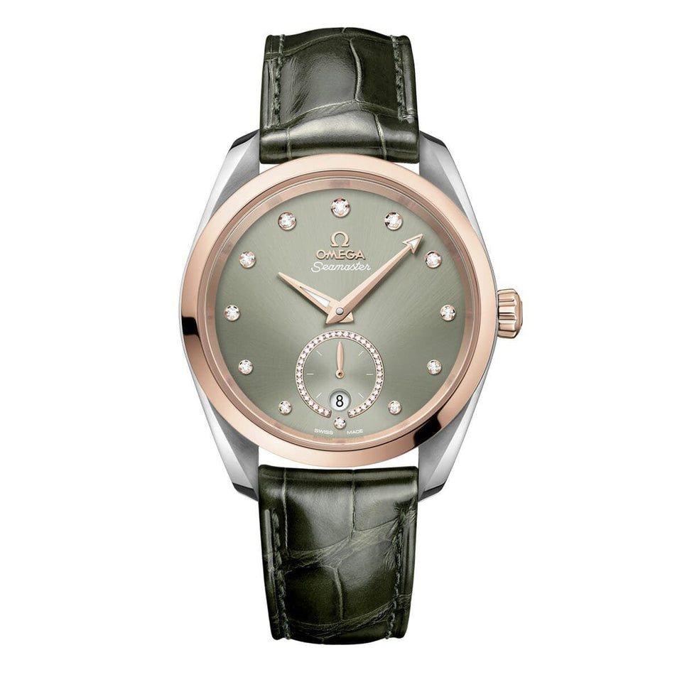 OMEGA Seamaster Aqua Terra 150M Co-Axial Master Chronometer 38mm Watch at DMR and the OMEGA Boutique Liverpool