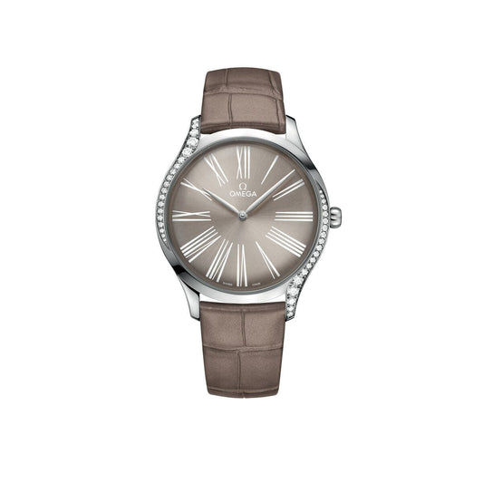 OMEGA De Ville Trésor Quartz 39mm Watch O42818396013001 at DMR and the OMEGA Boutique Liverpool