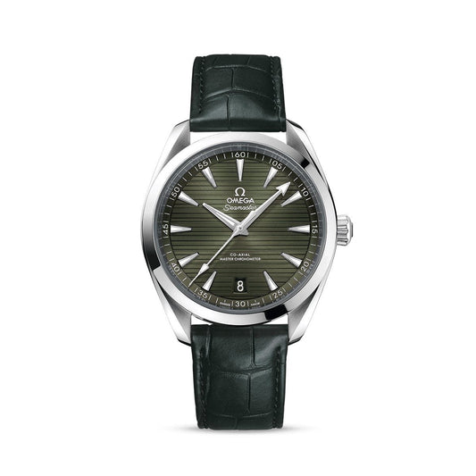 OMEGA Seamaster Aqua Terra 150m Master Chronometer 41mm Watch O22013412110001 at DMR and the OMEGA Boutique Liverpool