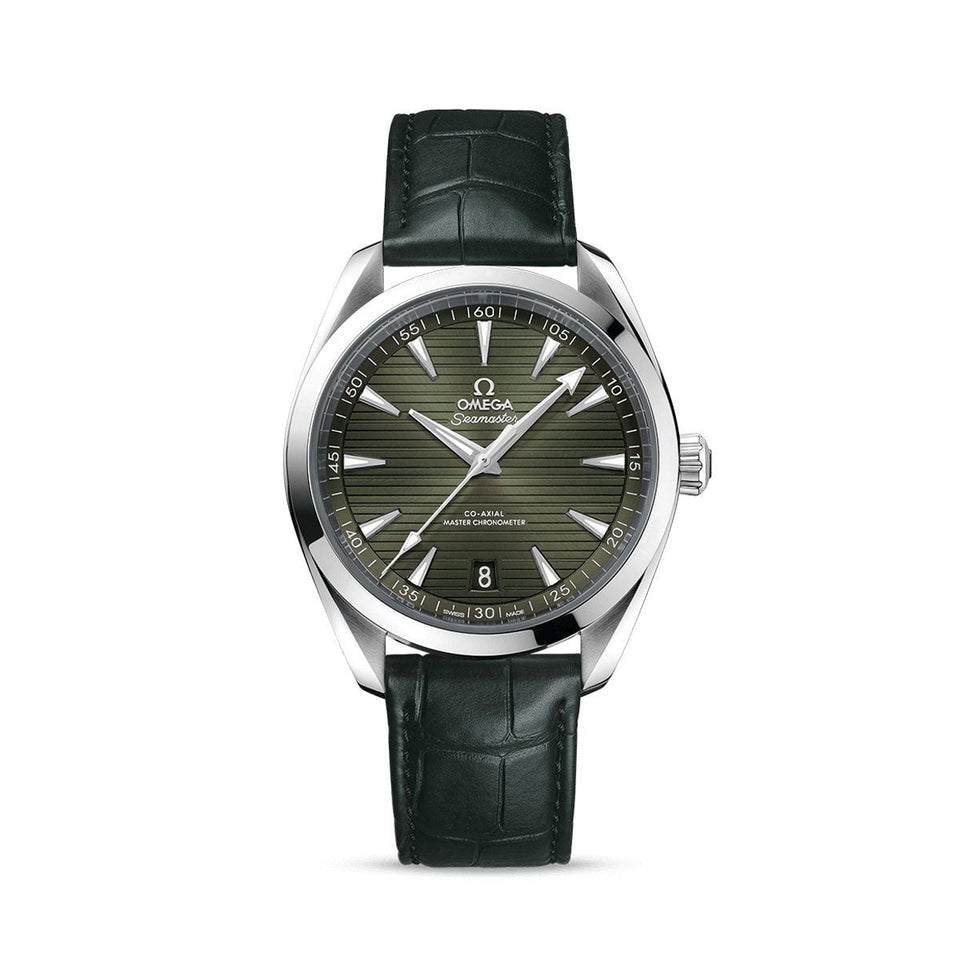 OMEGA Seamaster Aqua Terra 150m Master Chronometer 41mm Watch O22013412110001 at DMR and the OMEGA Boutique Liverpool